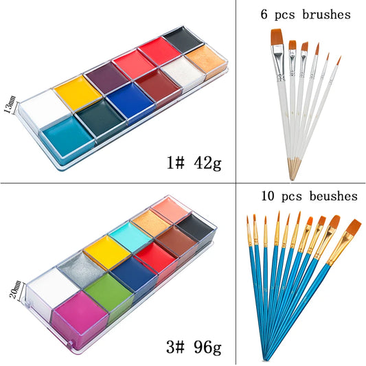 Face & Body Paint Kit