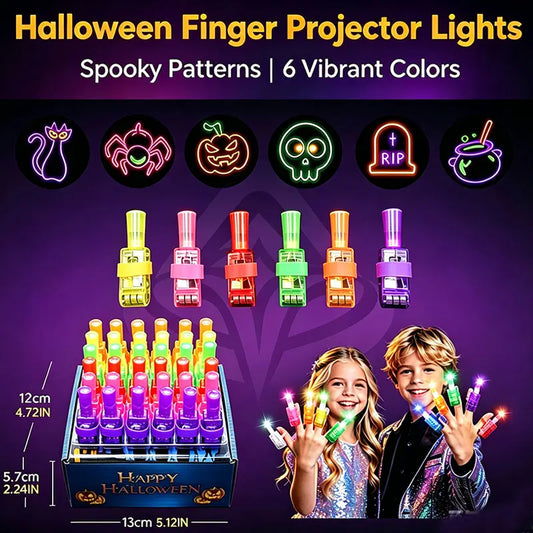 Ghost Glow Finger Lights (36 pcs)