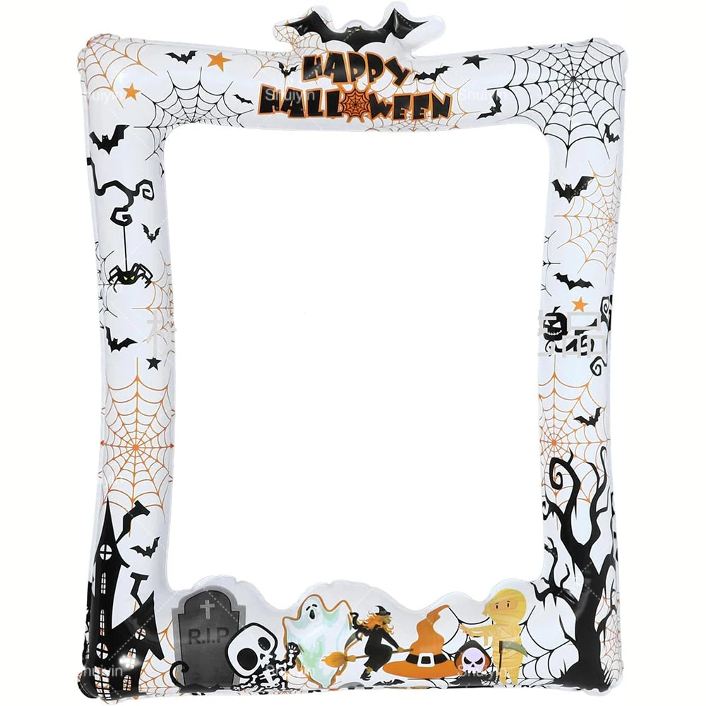 Haunted House Photo Booth Frame