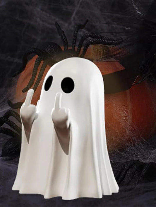Rude Little Ghost Figurine