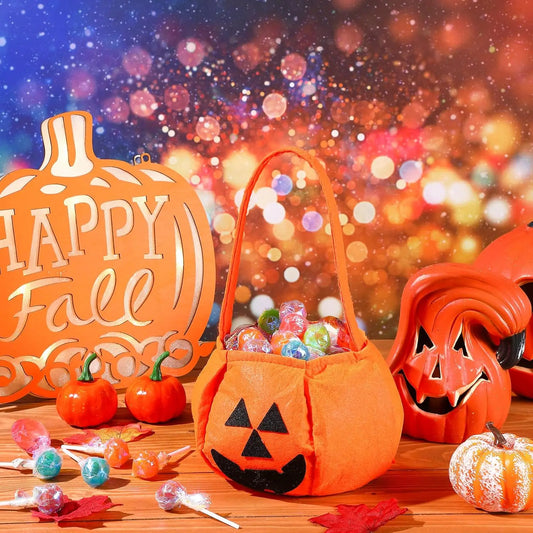 Jack-o'-Lantern Candy Bags