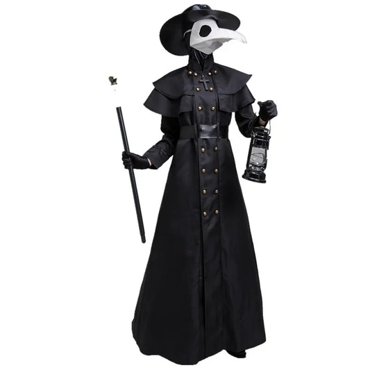 Plague Doctor Hooded Robe