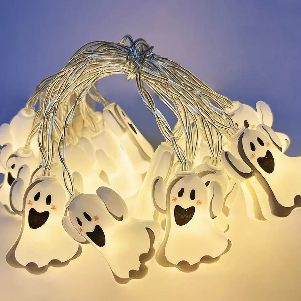 Pumpkin & Ghost Lantern Lights