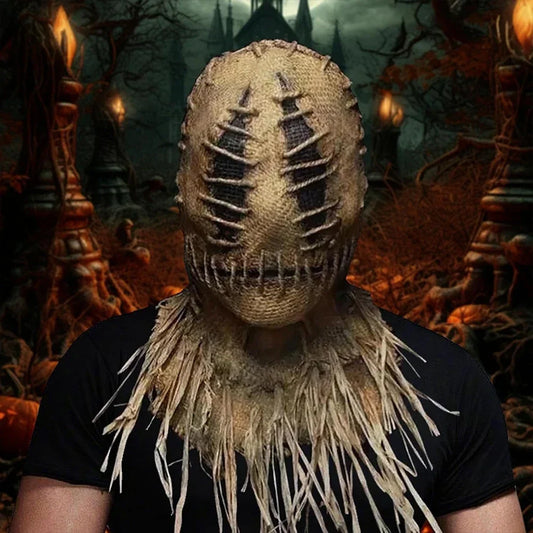 Creepy Scarecrow Horror Mask