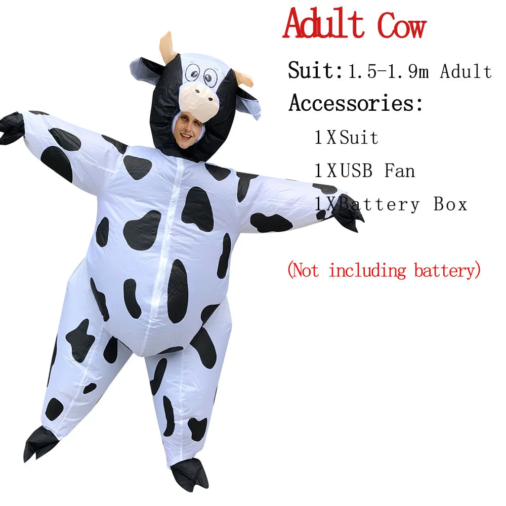 Inflatable Cow Costume