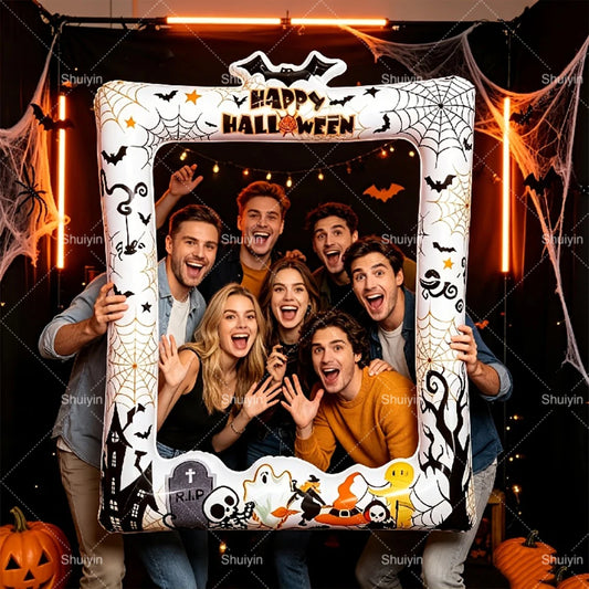 Haunted House Photo Booth Frame