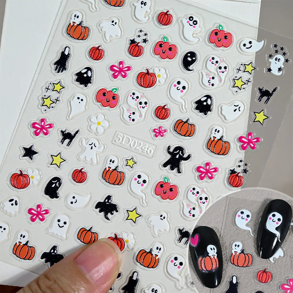 Halloween Nail Art Stickers