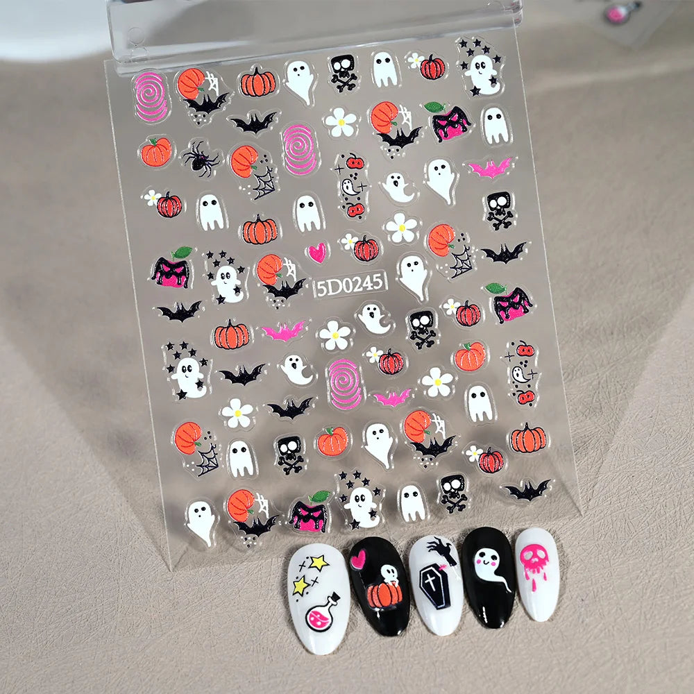 Halloween Nail Art Stickers