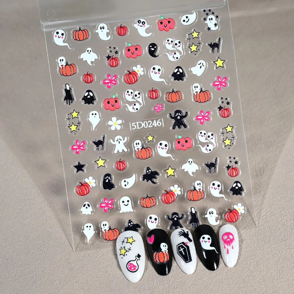 Halloween Nail Art Stickers