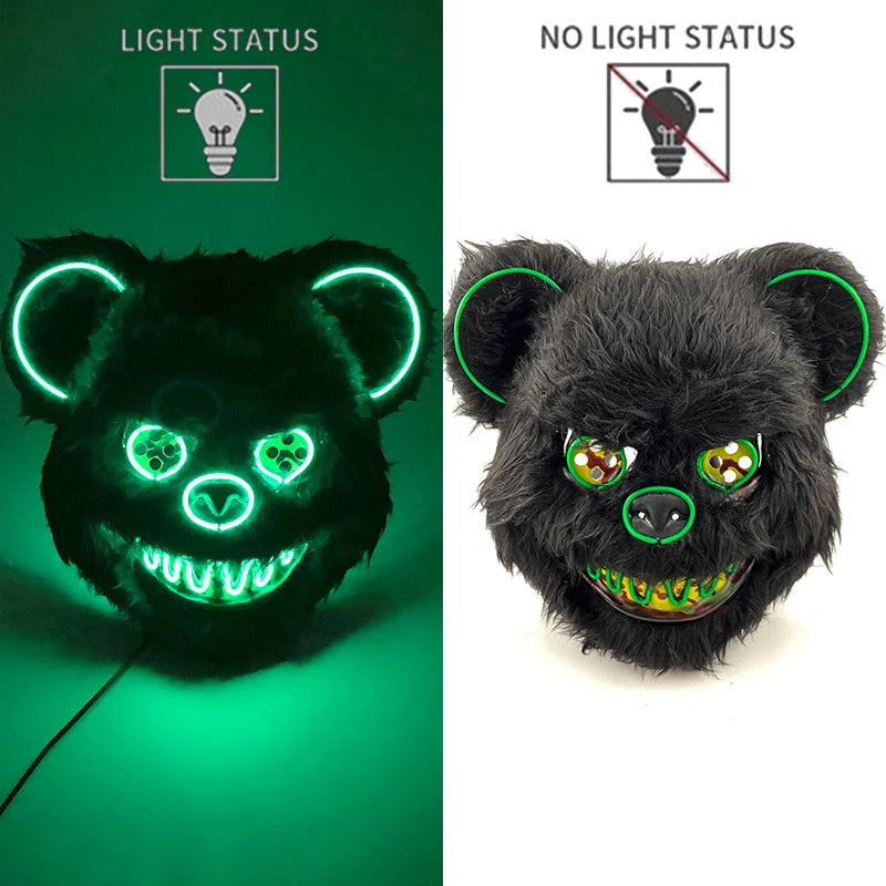 Bloody Bunny & Bear LED Mask