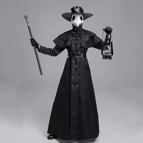 Plague Doctor Hooded Robe