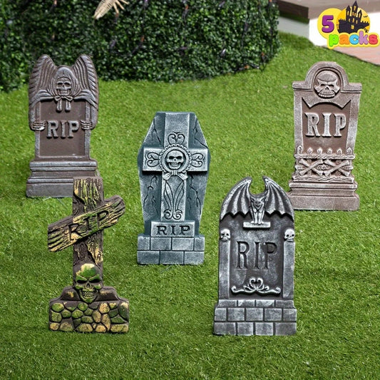 Graveyard Tombstones (5-Pack)