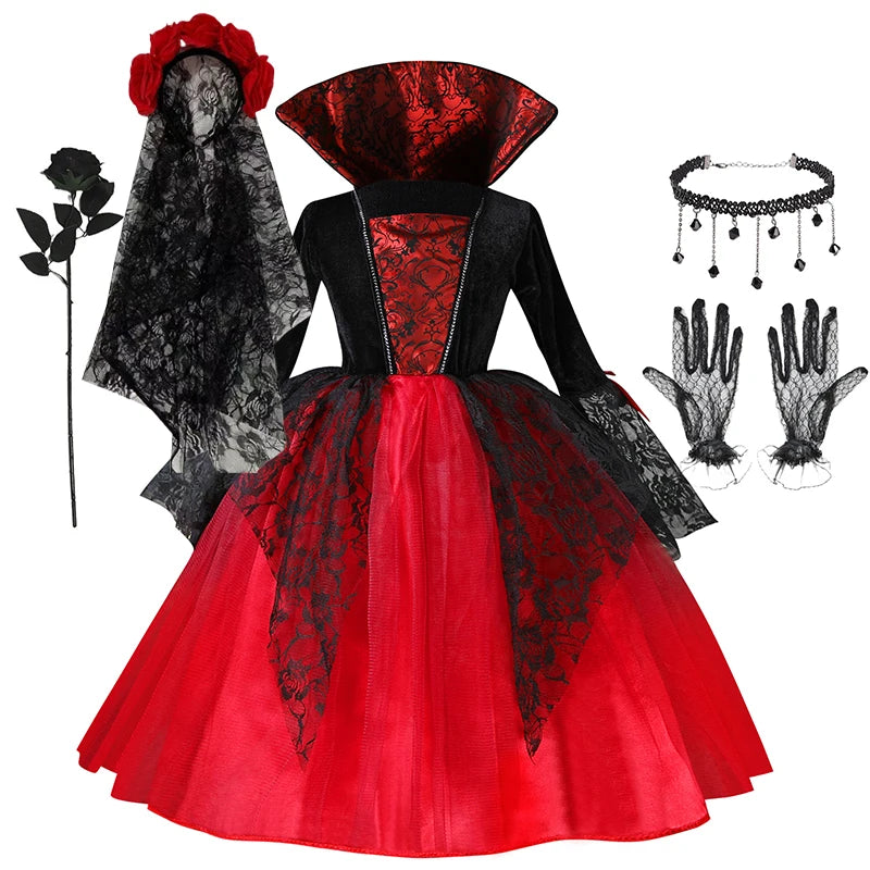 Vampire Princess Kids Costume