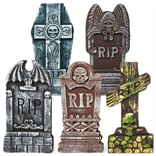 Graveyard Tombstones (5-Pack)