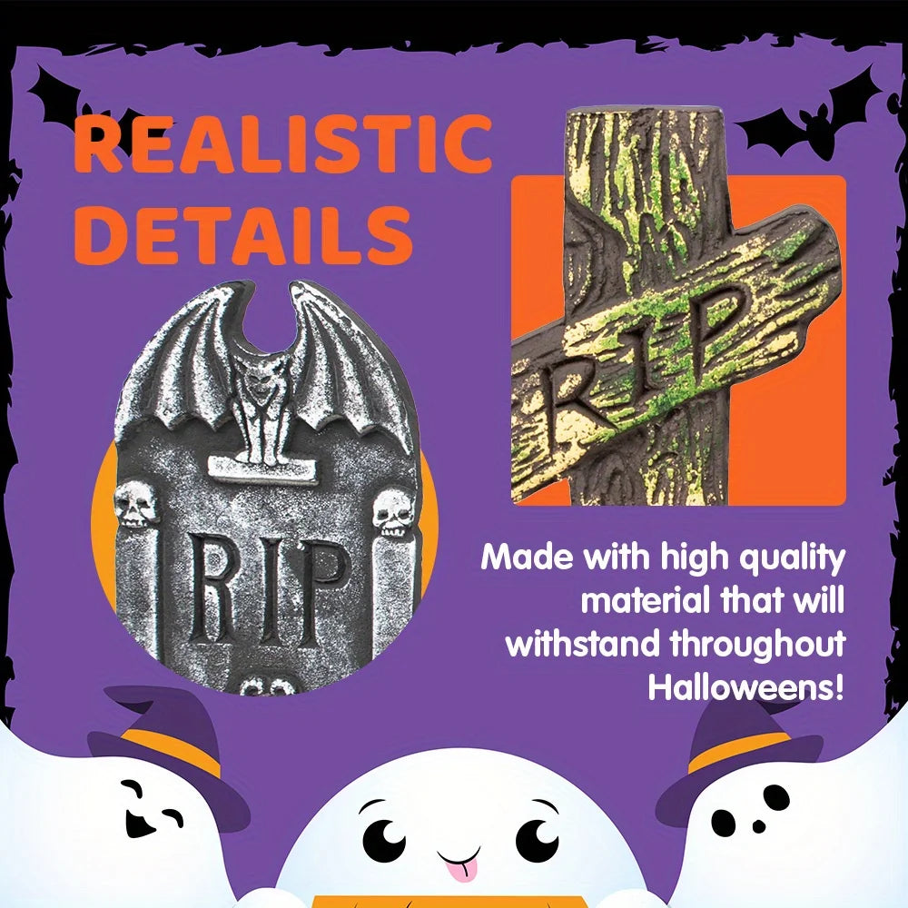 Graveyard Tombstones (5-Pack)