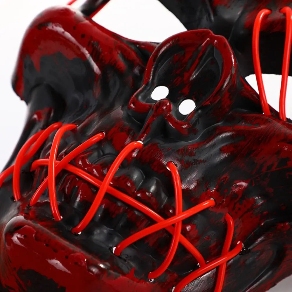 Glowing Skull LED Mask