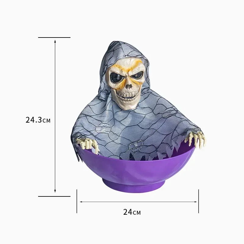 Grim Reaper Candy Bowl (Motion-Activated)