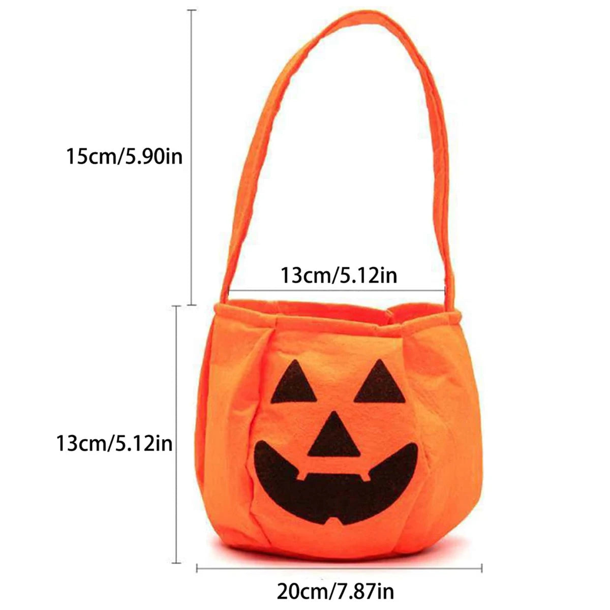 Jack-o'-Lantern Candy Bags
