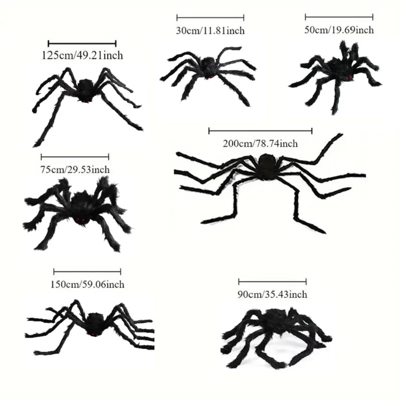 Giant Hairy Spider (up to 6.5 ft)