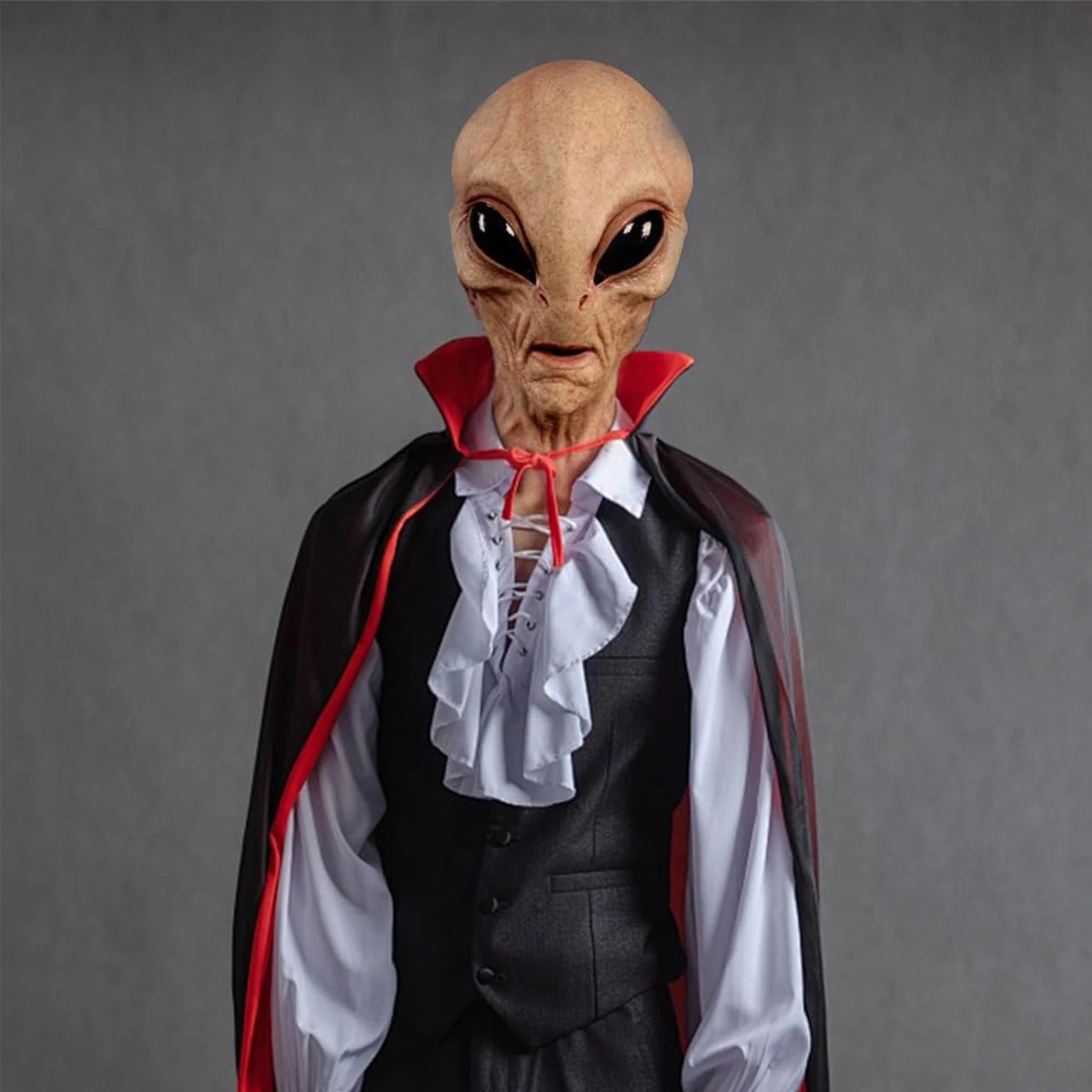Grey Alien Latex Mask