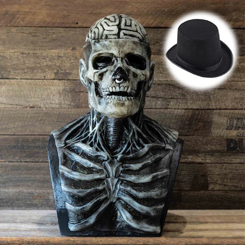 Exposed Brain Skull Mask