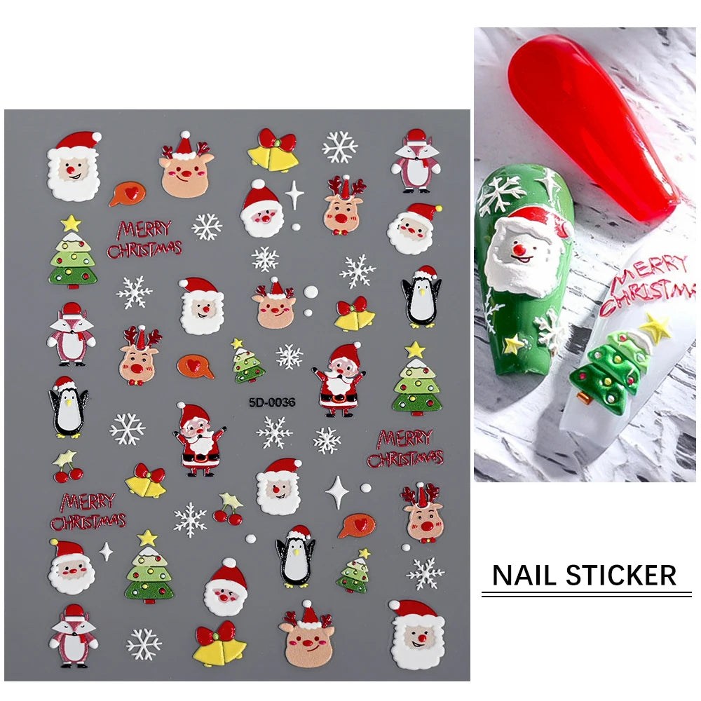 Halloween Nail Art Stickers