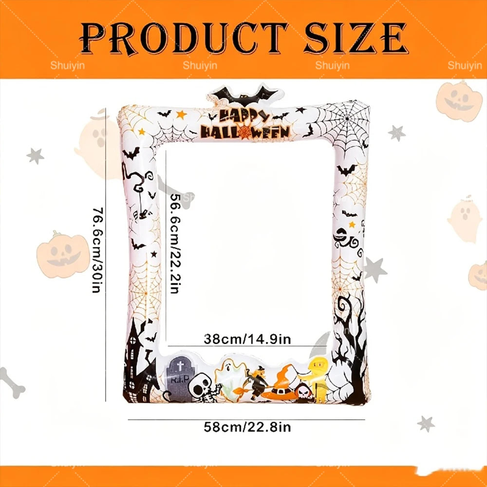 Haunted House Photo Booth Frame
