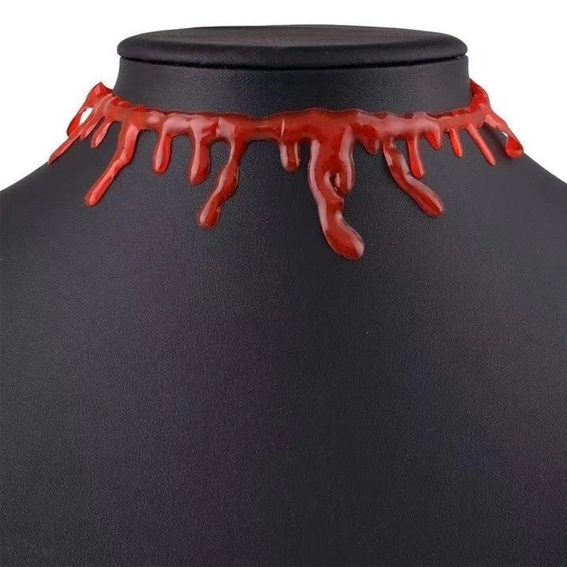 Bleeding Choker Necklace