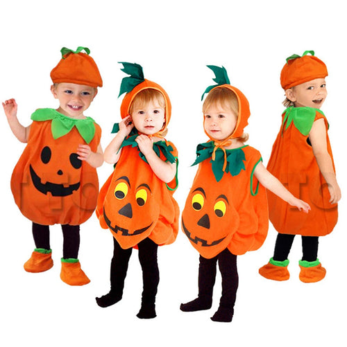 Little Pumpkin Kids Costume