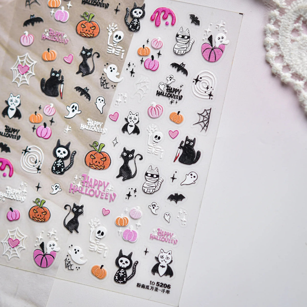 Halloween Nail Art Stickers