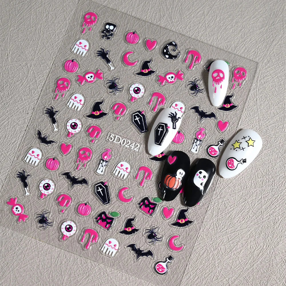 Halloween Nail Art Stickers