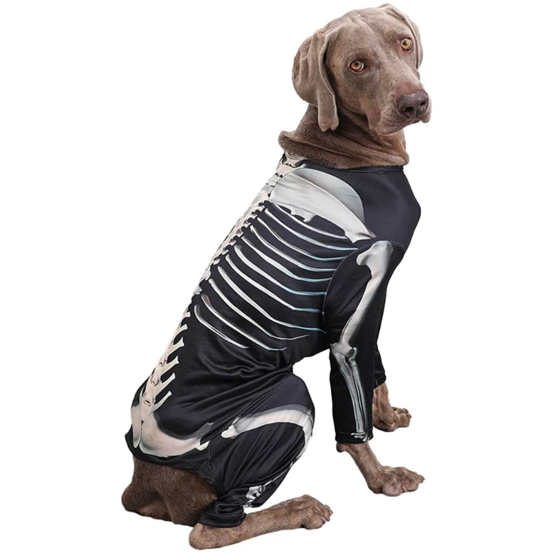 Skeleton Hoodie for Big Dogs