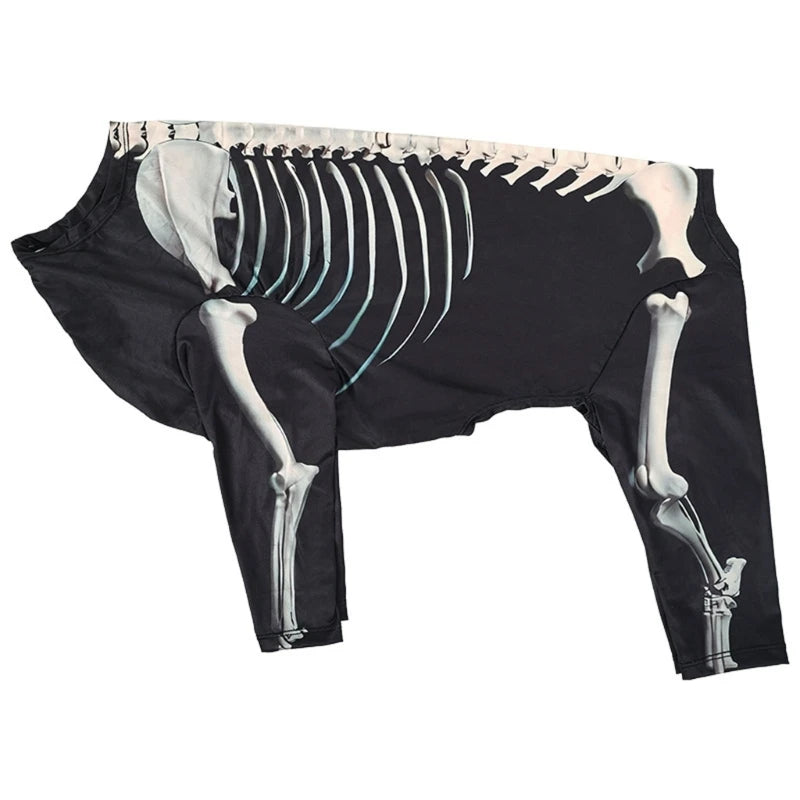 Skeleton Hoodie for Big Dogs
