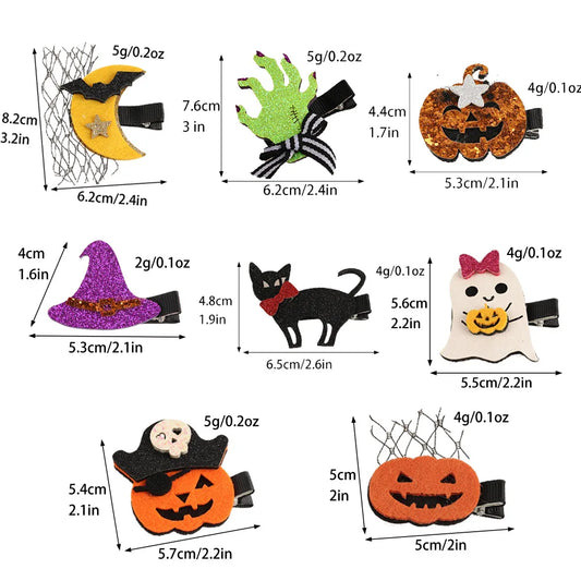 Spooky Hair Clips