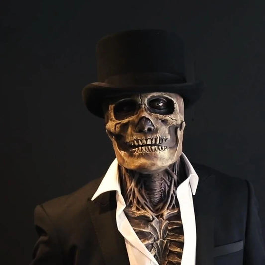 Exposed Brain Skull Mask