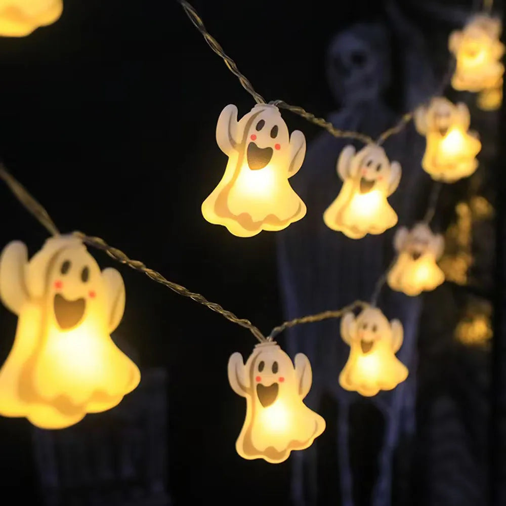 Pumpkin & Ghost Lantern Lights