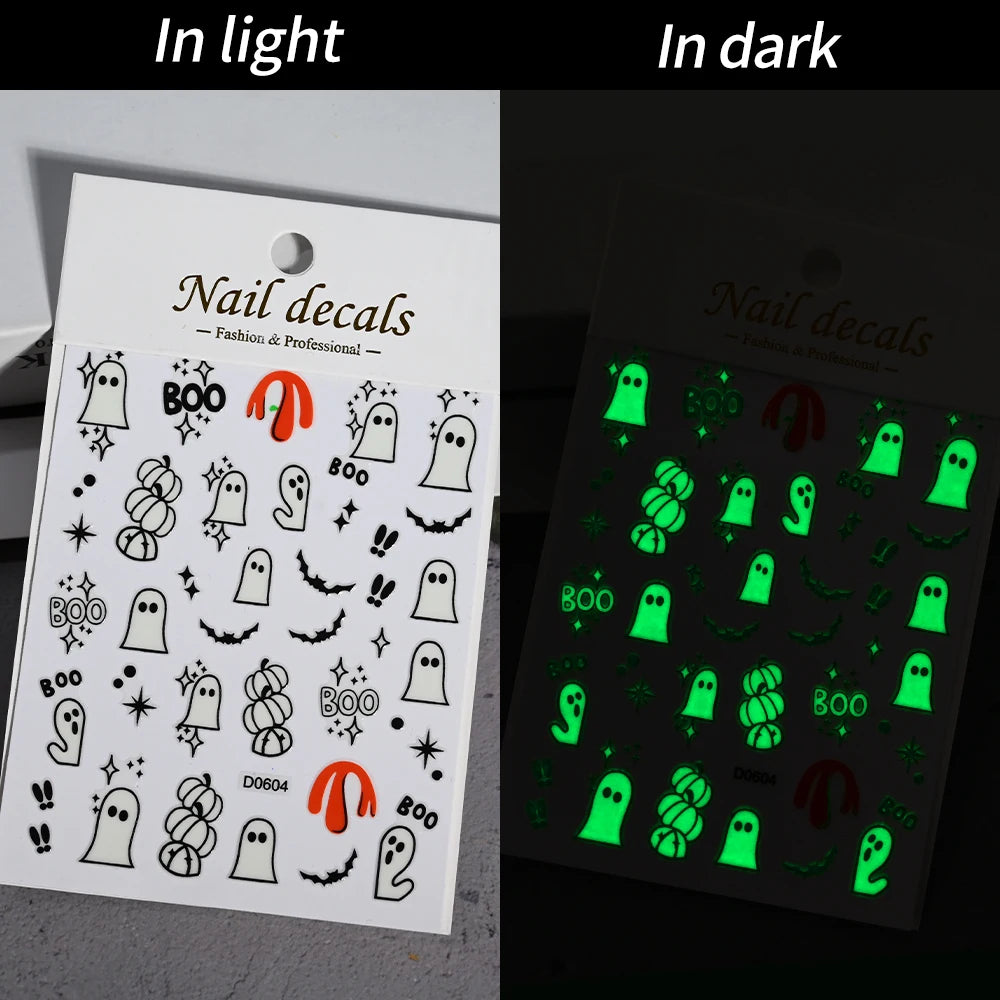 Halloween Nail Art Stickers