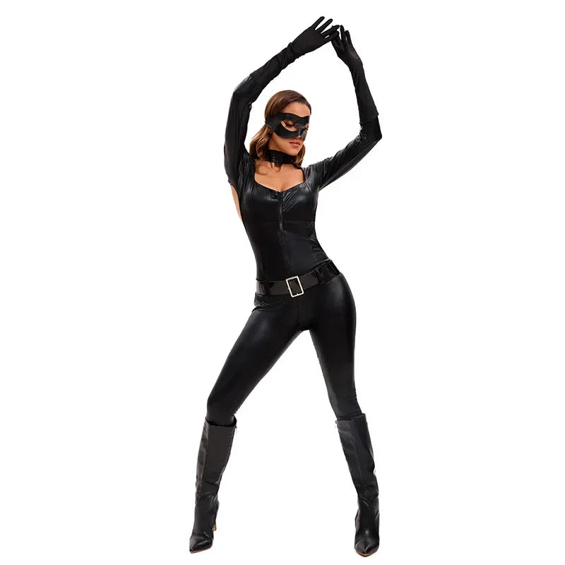 Black Cat Catsuit Costume