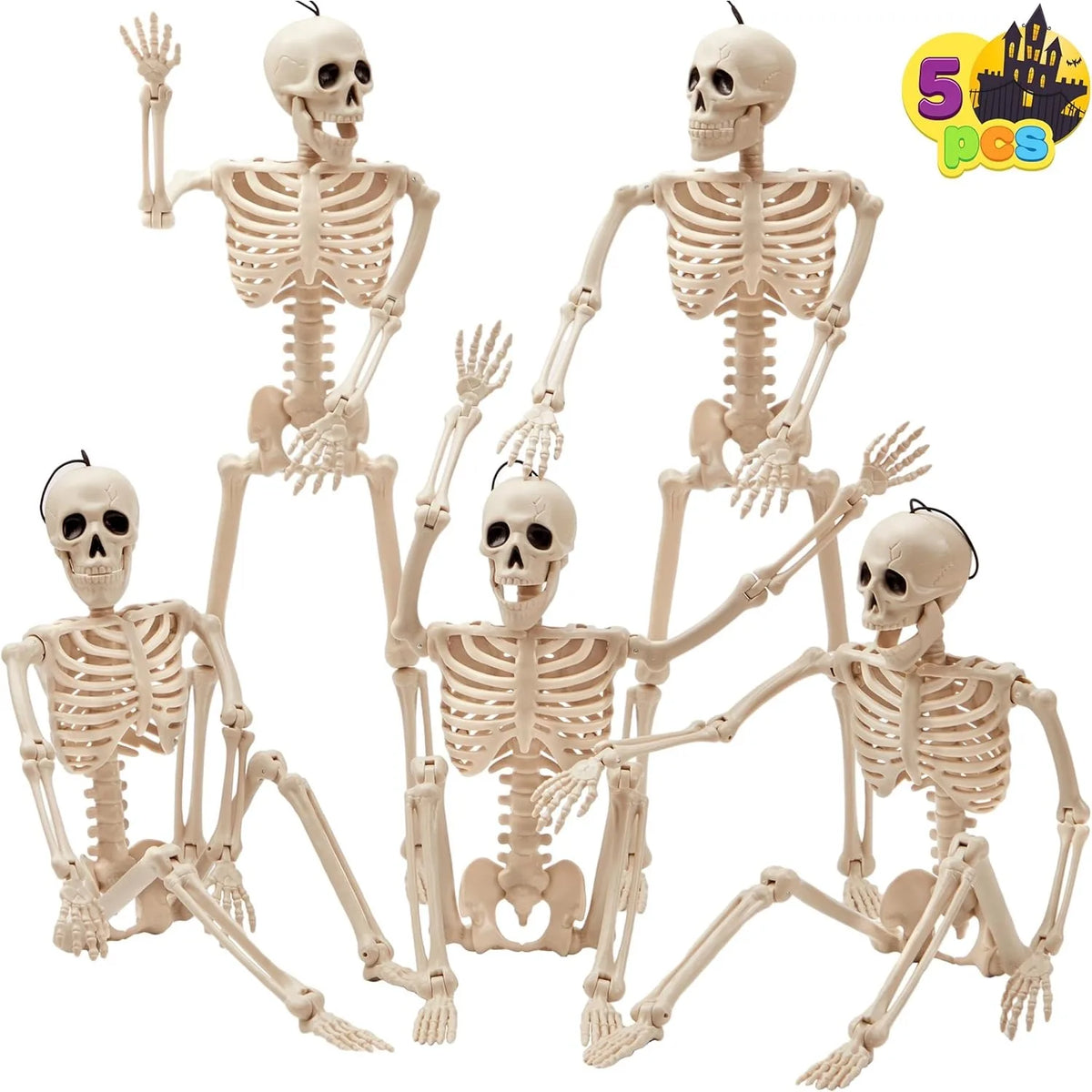 Bone Crew Skeletons (5-Pack)