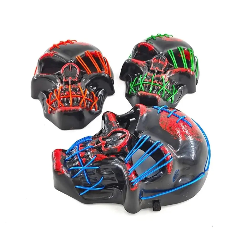Glowing Skull LED Mask
