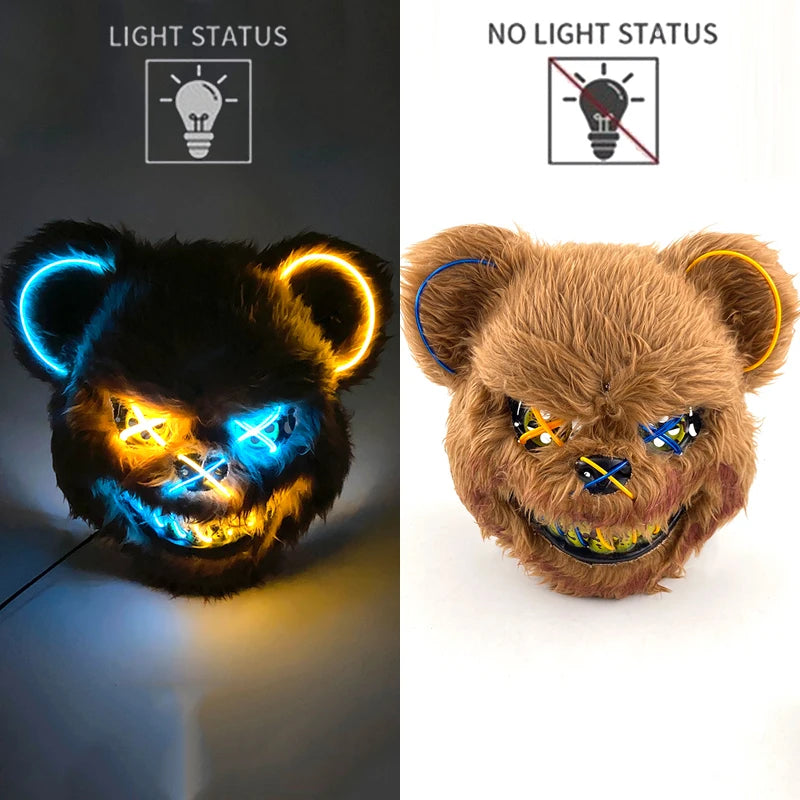 Bloody Bunny & Bear LED Mask