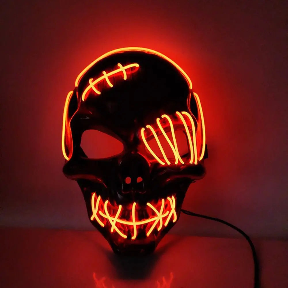 Glowing Skull LED Mask