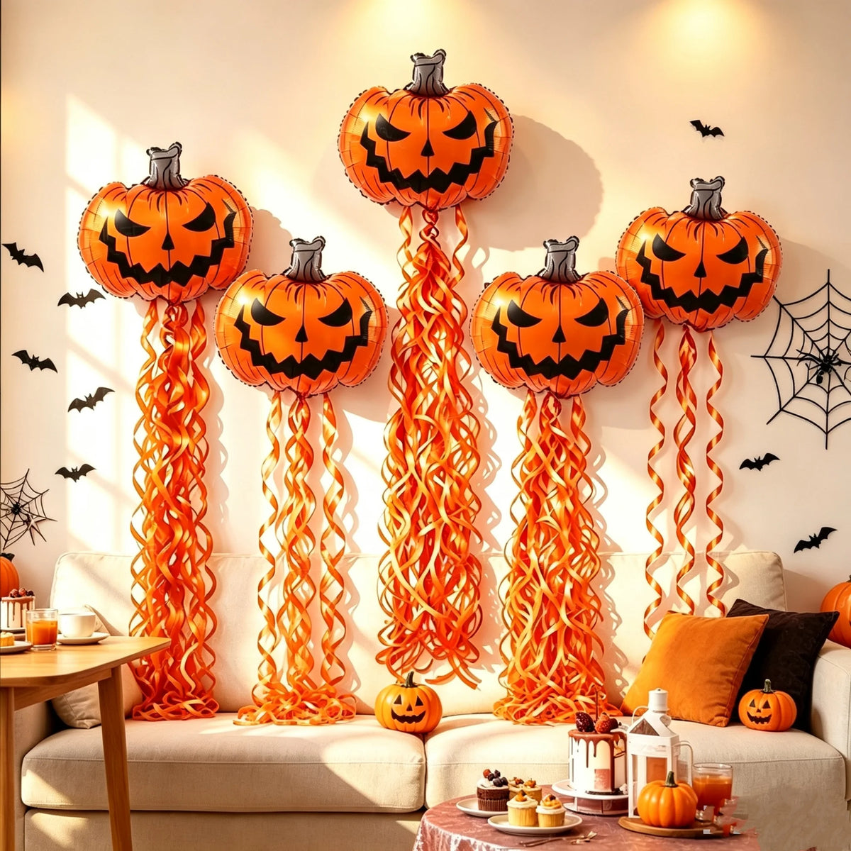Wicked Pumpkin Balloon Kit (7 pcs)