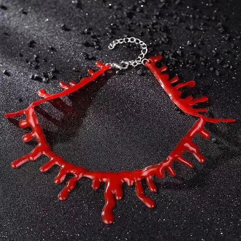 Bleeding Choker Necklace