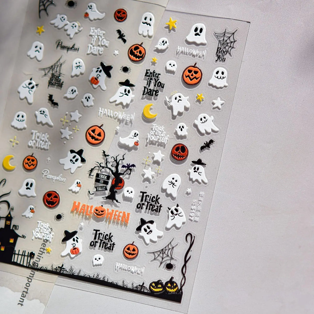 Halloween Nail Art Stickers