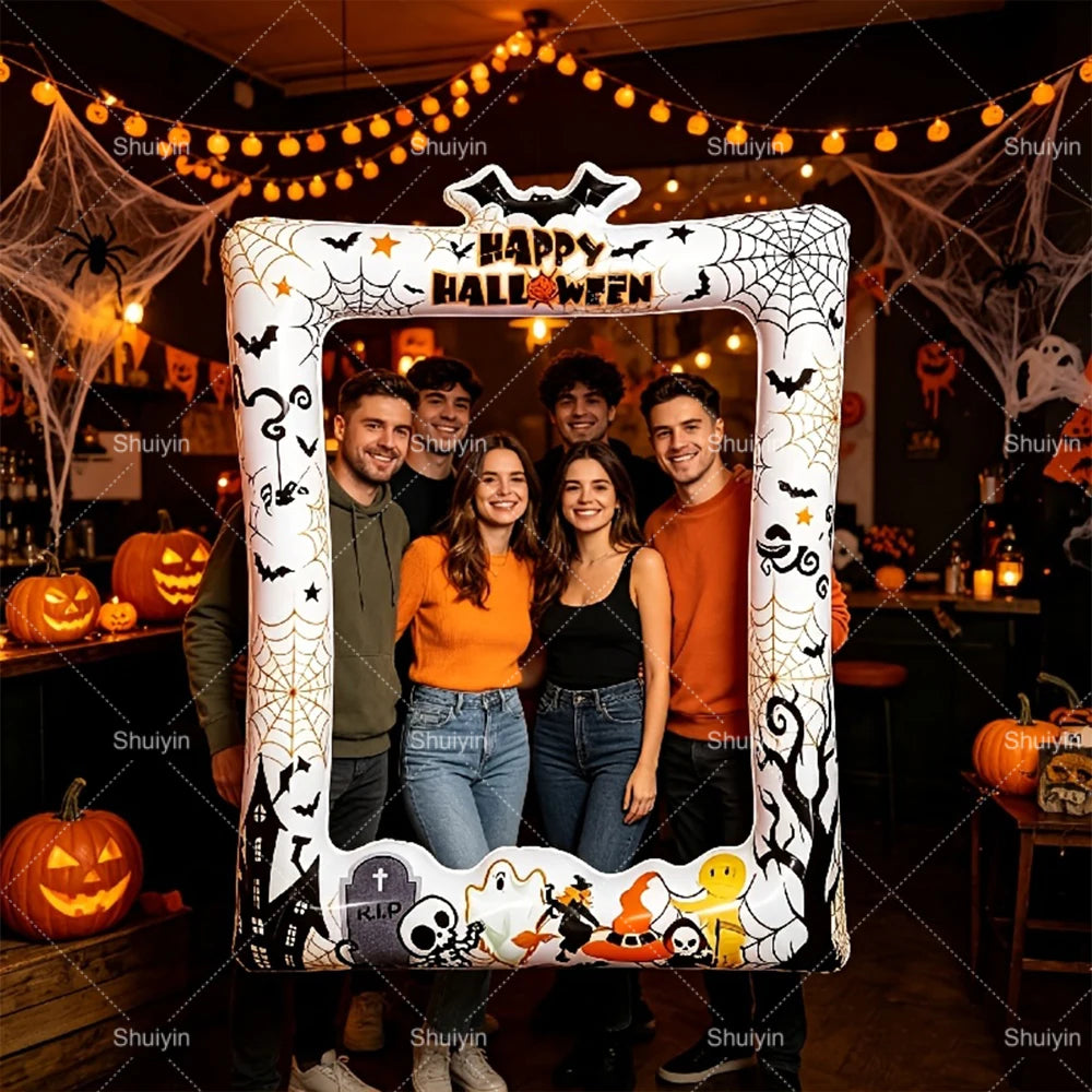 Haunted House Photo Booth Frame