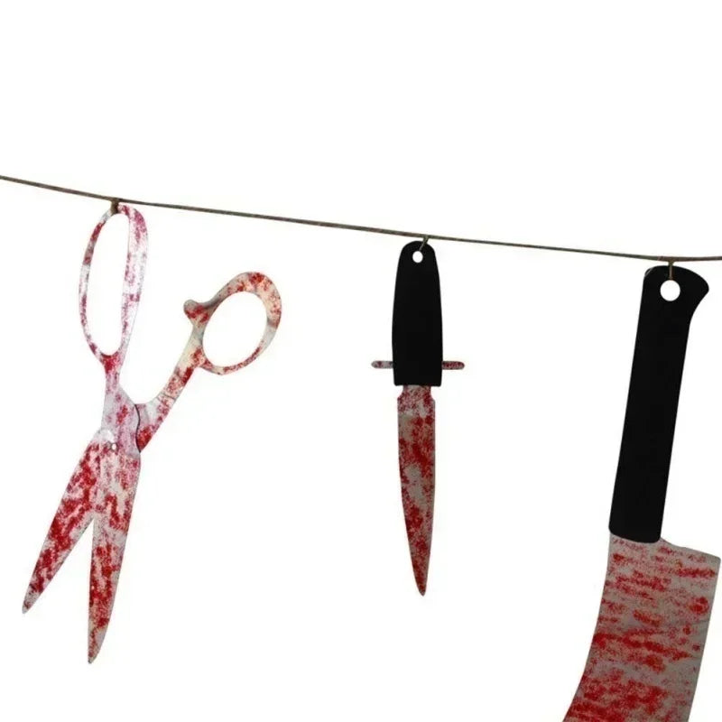 Blood-Soaked Weapons Garland
