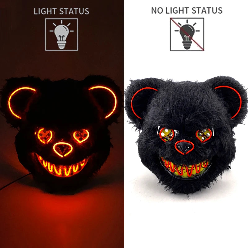 Bloody Bunny & Bear LED Mask