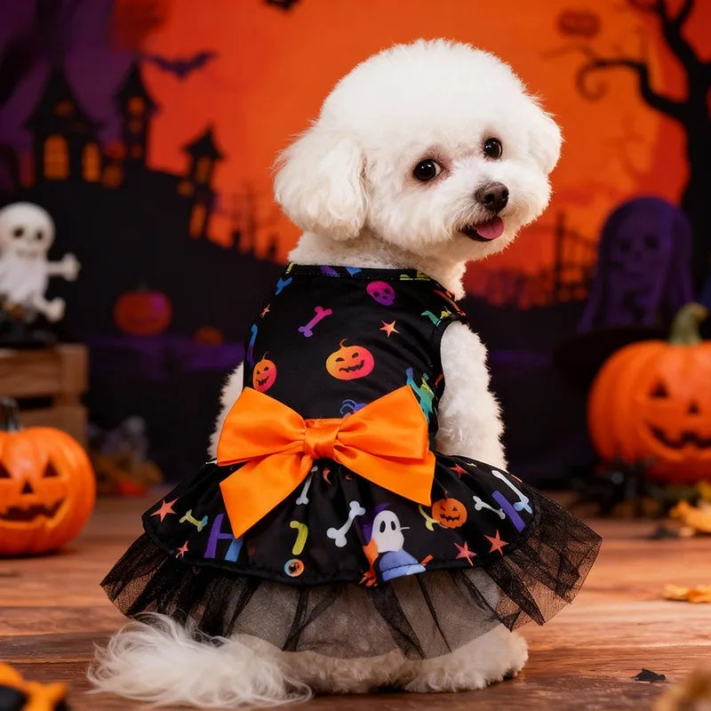 Spooky Tutu Pet Dress