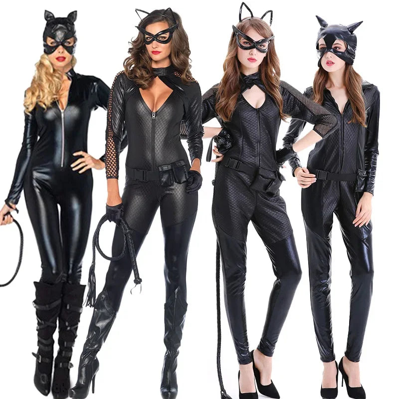 Black Cat Catsuit Costume